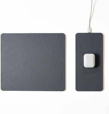 HANDS 3 DUST GRAY Wireless Şarjlı Mouse Pad - 1