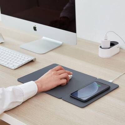 HANDS 3 DUST GRAY Wireless Şarjlı Mouse Pad - 3