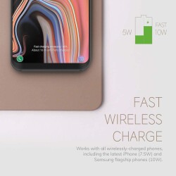 HANDS 3 PRO LATTE CREAM Wireless Şarjlı Mouse Pad - FAST CHARGING - 3