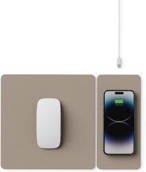 HANDS 3 SPLİT LATTE CREAM Wireless Şarjlı Mouse Pad - 1