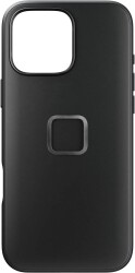 iPhone 16 Pro Max - Minimal Leather Black Koruyucu Kılıf (Ön Sipariş) - 1