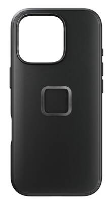 iPhone 16 Pro - Minimal Leather Black - Siyah Deri Kılıf (Ön Sipariş) - 1