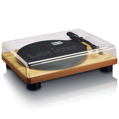 LS-50WD Turntable - Dahili Hoparlörlü, USB Ahşap Pikap - 4