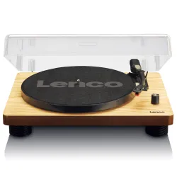 LS-50WD Turntable - Dahili Hoparlörlü, USB Ahşap Pikap - 1