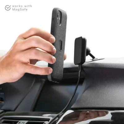 Magnetic Wireless Charging Smartphone Car Mount - 4