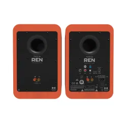 Ren | 200W 5'' Aktif Kitaplık Hoparlörleri | Mat Turuncu, Çift - 2