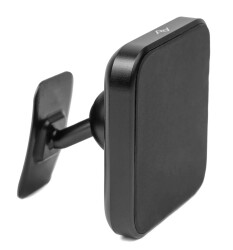 Wireless Charging Car Mount - Kablosuz Şarj Özellikli Araç İçi Telefon Tutucu, Charcoal - 3