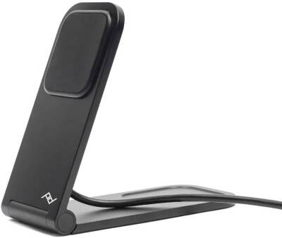 Wireless Charging Stand - Kablosuz Şarj İstasyonu ve Stant, Charcoal - 1