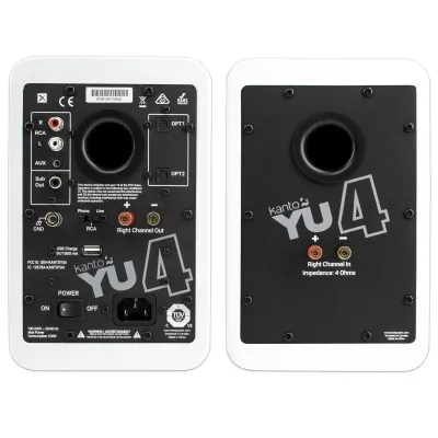 YU4 | 140W Watt 4'' Aktif Hoparlörler, Bluetooth® - Mat Beyaz - 2